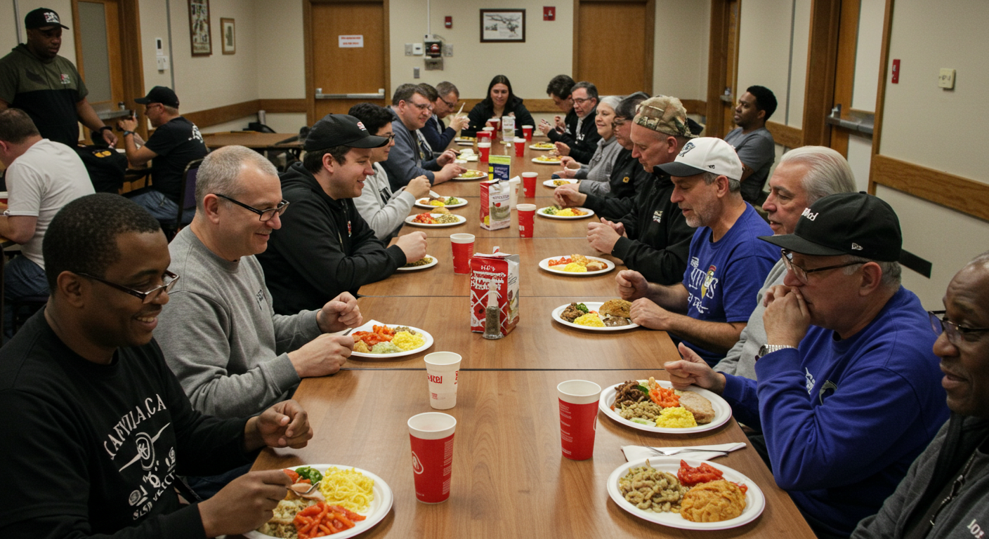 Community dining and fellowship